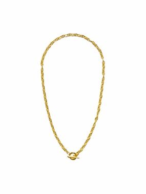 Sahira Jewelry Taylor Toggle Chain Necklace In Gold NWT
